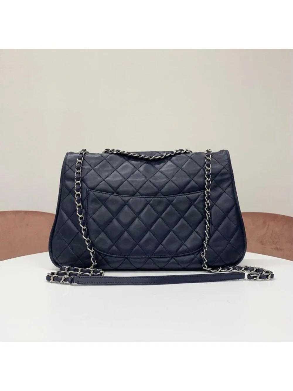 Chanel Coco Mark Quilted Turnlock Lambskin Shoulder Bag